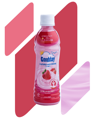 Goodday Cultured Milk Drink Strawberry
